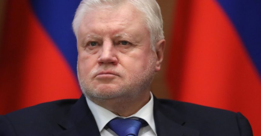 Руководитель фракции политической партии «Справедливая Россия" в Государственной Думе РФ Сергей Миронов на расширенном заседании комитета Государственной Думы РФ по обороне. Илья Питалев / РИА Новости