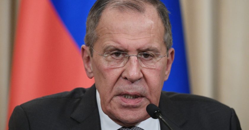 Министр иностранных дел РФ Сергей Лавров. Рамиль Ситдиков / РИА Новости