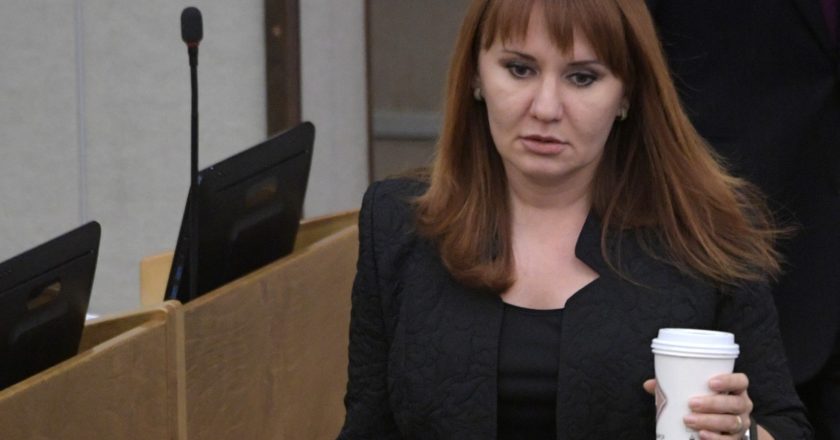 Депутат, член комитета Государственной Думы РФ по труду, социальной политике и делам ветеранов Светлана Бессараб на пленарном заседании Государственной Думы РФ. Владимир Федоренко / РИА Новости