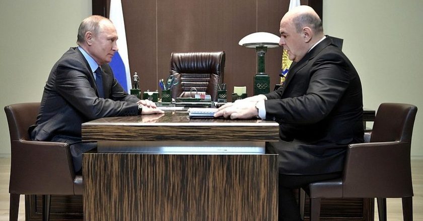 Путин надеется, что Мишустин добьется роста экономики