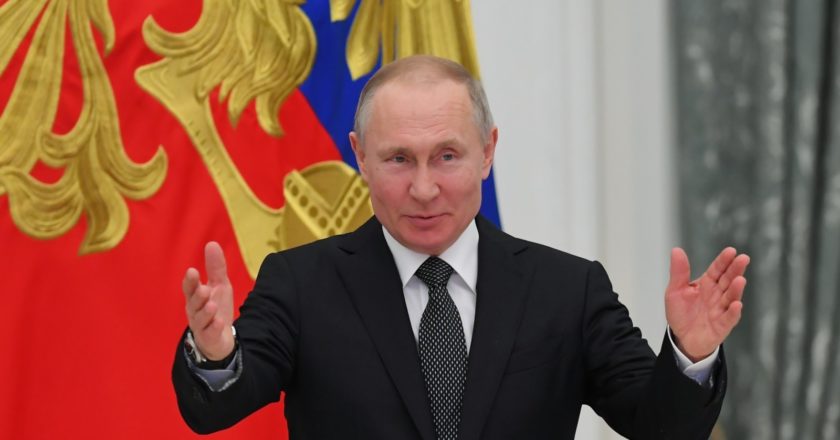 Президент РФ Владимир Путин. Сергей Мамонтов / РИА Новости