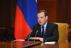 Заместитель председателя Совета безопасности РФ Дмитрий Медведев. Екатерина Штукина / РИА Новости