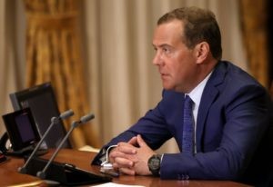 Заместитель председателя Совета безопасности РФ Дмитрий Медведев. Екатерина Штукина / РИА Новости