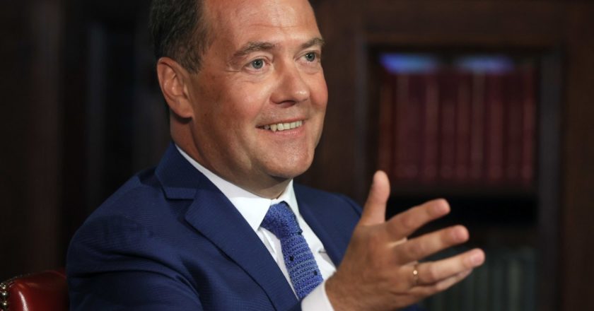 Заместитель председателя Совета безопасности РФ Дмитрий Медведев. Екатерина Штукина / РИА Новости