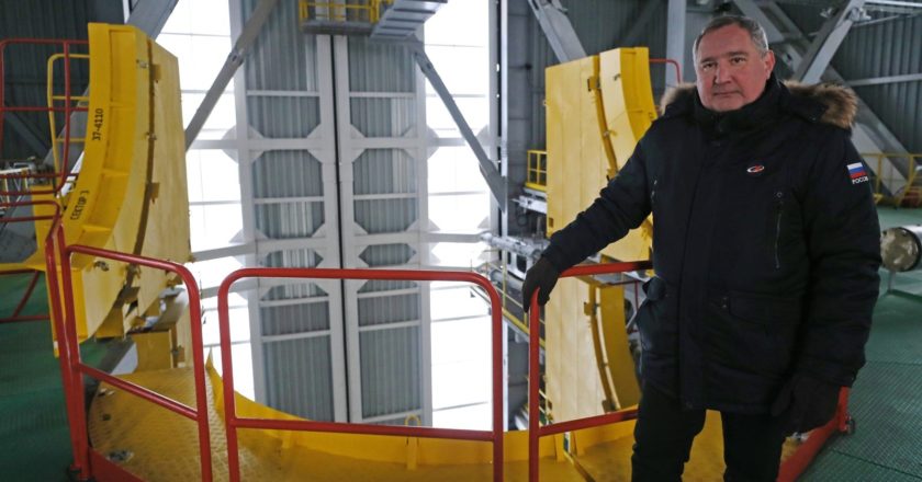 Генеральный директор госкорпорации "Роскосмос" Дмитрий Рогозин. Егор Алеев / POOL