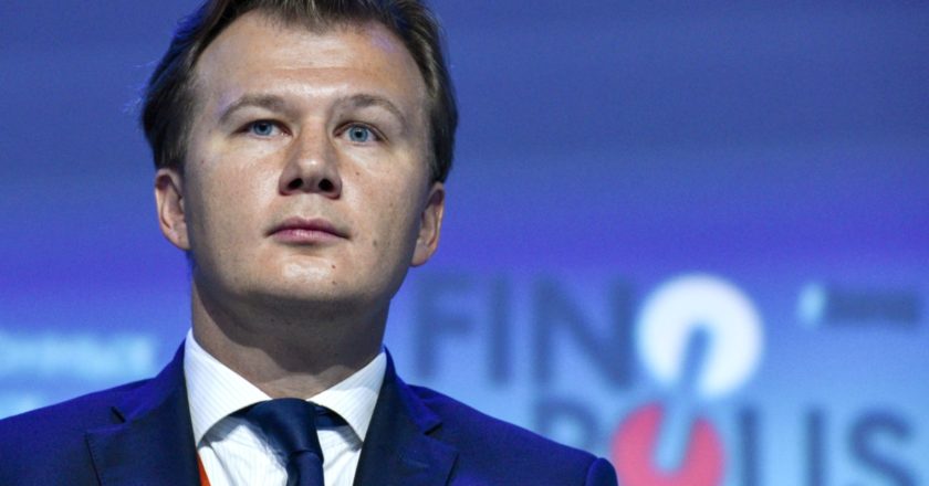 Председатель правления ПАО "Росбанк" Илья Поляков. Екатерина Лызлова / РИА Новости