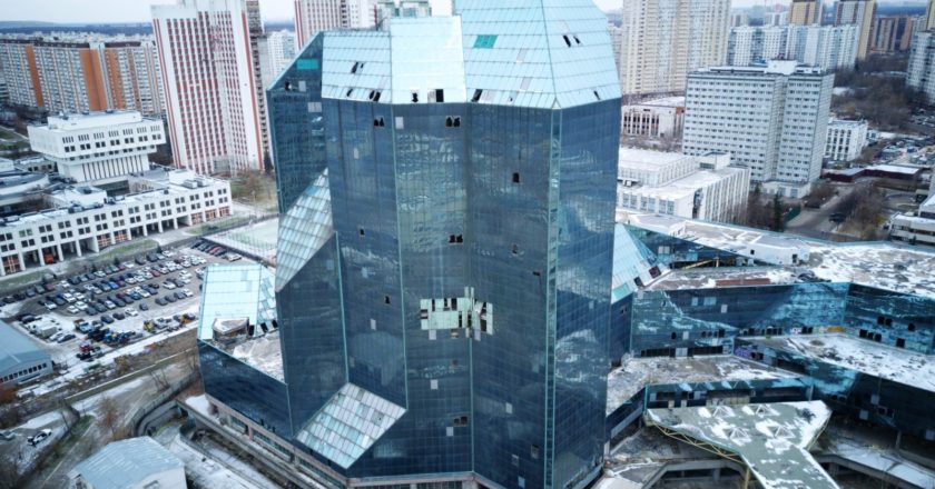 е делового бизнес-центра "Зенит" в районе Тропарёво-Никулино в Москве. Илья Питалев / РИА Новости