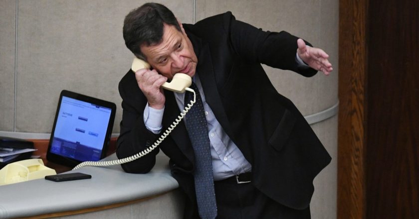 Председатель комитета Госдумы РФ по бюджету и налогам Андрей Макаров. Максим Блинов / РИА Новости