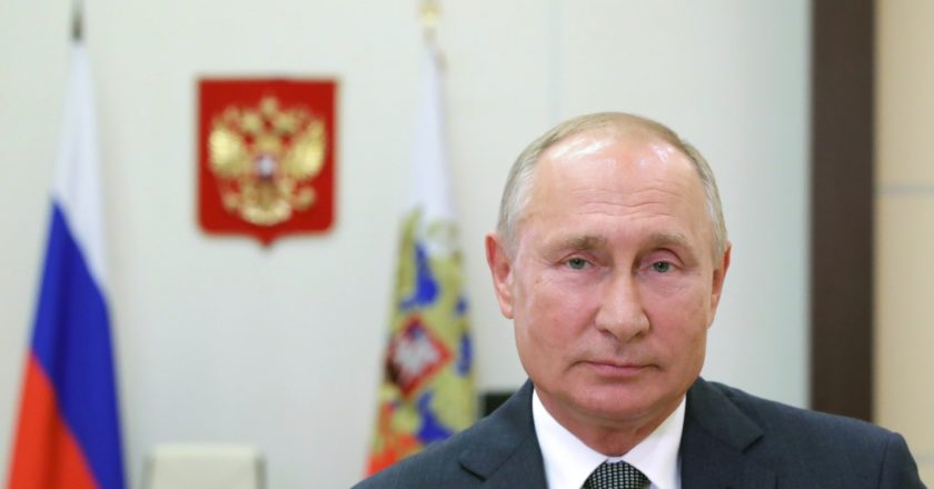 Президент РФ Владимир Путин. Михаил Климентьев / РИА Новости