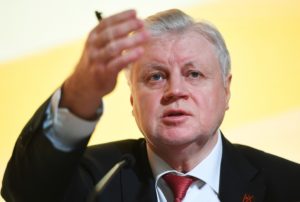 Председатель партии "Справедливая Россия" Сергей Миронов. Владимир Астапкович / РИА Новости