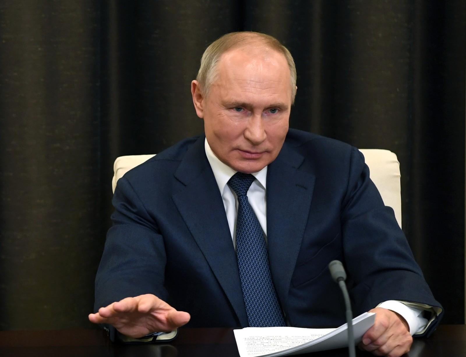 Президент РФ Владимир Путин. Алексей Никольский / РИА Новости