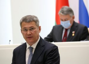 Глава Республики Башкортостан Радий Хабиров. Пресс-служба Совета Федерации РФ