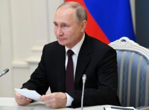 Президент РФ Владимир Путин. Алексей Никольский / РИА Новости