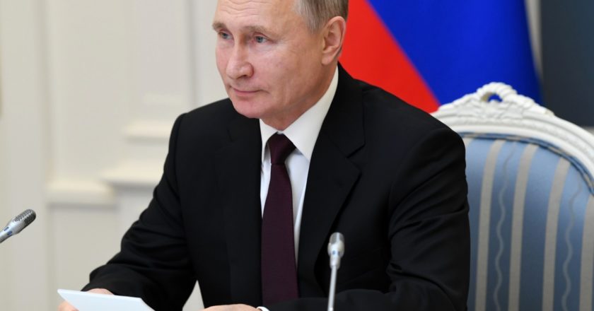 Президент РФ Владимир Путин. Алексей Никольский / РИА Новости