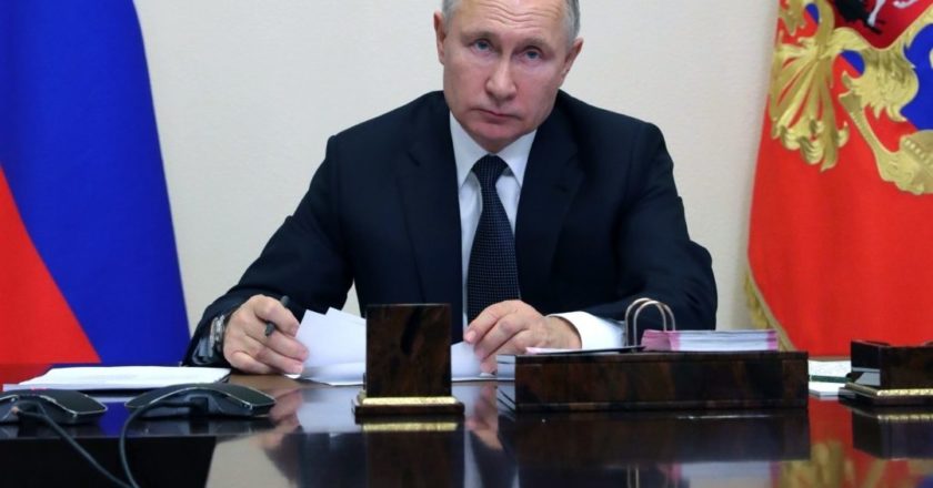 Президент России Владимир Путин. Михаил Климентьев / РИА Новости