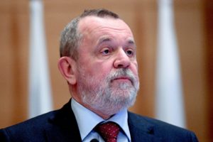 Председатель Фонда социального страхования РФ Андрей Кигим на заседании президиума Совета законодателей РФ при Федеральном Собрании РФ. Рамиль Ситдиков / РИА Новости