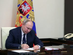 Президент РФ Владимир Путин. Михаил Климентьев / РИА Новости