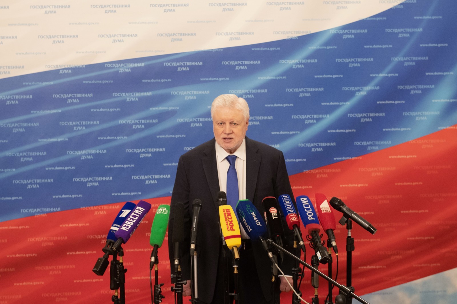 Руководитель фракции "Справедливая Россия" Сергей Миронов. Илья Питалев / РИА Новости
