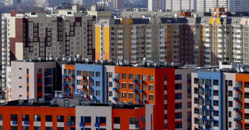 Жилой комплекс в поселке Ватутинки в Новомосковском административном округе Москвы. Павел Бедняков / РИА Новости