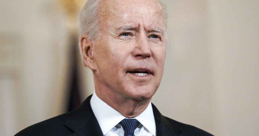 Президент США Джо Байден выступает в Белом доме. Стрингер / РИА Новости