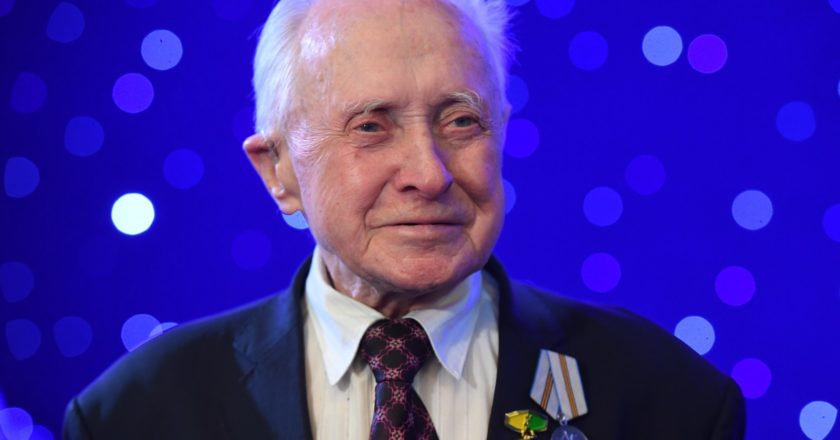 Ветеран Великой Отечественной войны 1941-1945 годов Василий Гаврилович Пронин. Сергей Пятаков / РИА Новости