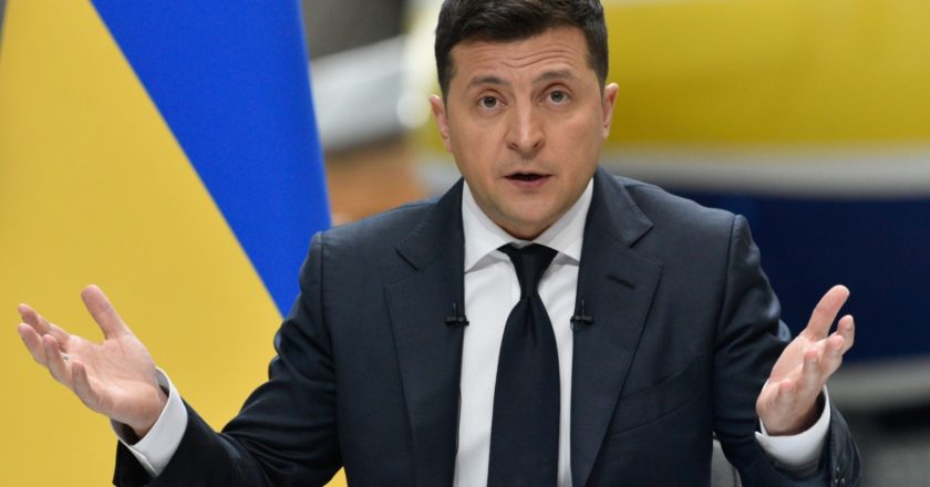 Президент Украины Владимир Зеленский. Стрингер / РИА Новости