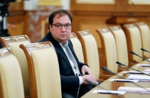 Министр цифрового развития, связи и массовых коммуникаций РФ Максут Шадаев. Дмитрий Астахов / РИА Новости