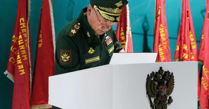 Министр обороны РФ, генерал армии Сергей Шойгу. Вадим Савицкий / Пресс-служба Минобороны РФ