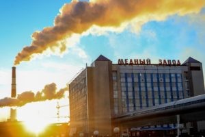 Медный завод ГМК "Норильский никель" в Норильске. Антон Денисов / РИА Новости