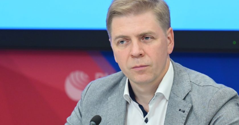 Заведующий кафедрой предпринимательства и логистики Российского экономического университета имени Г.В. Плеханова Дмитрий Завьялов. Владимир Трефилов / РИА Новости