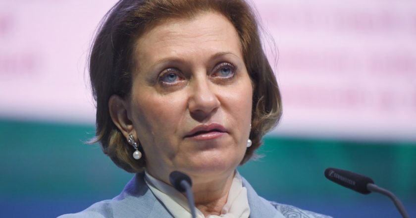 Руководитель Федеральной службы по надзору в сфере защиты прав потребителей и благополучия человека (Роспотребнадзор) - главный государственный санитарный врач РФ Анна Попова. Илья Питалев / РИА Новости