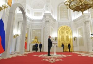 Президент РФ Владимир Путин в Кремле. Алексей Дружинин / POOL