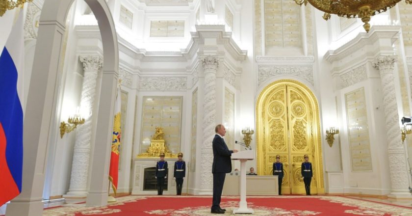 Президент РФ Владимир Путин в Кремле. Алексей Дружинин / POOL