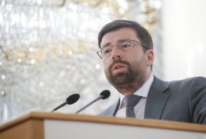 Генеральный директор Государственной корпорации "Агентство по страхованию вкладов" Юрий Исаев. Илья Питалев / РИА Новости