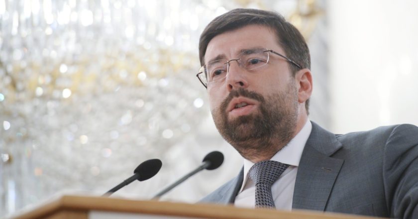 Генеральный директор Государственной корпорации "Агентство по страхованию вкладов" Юрий Исаев. Илья Питалев / РИА Новости
