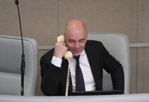 Первый заместитель председателя правительства РФ министр финансов РФ Антон Силуанов на пленарном заседании Госдумы РФ. Владимир Федоренко / РИА Новости