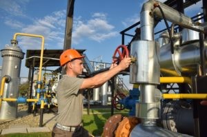 Комплекс подготовки экспортного газа на Украине. Стрингер / РИА Новости