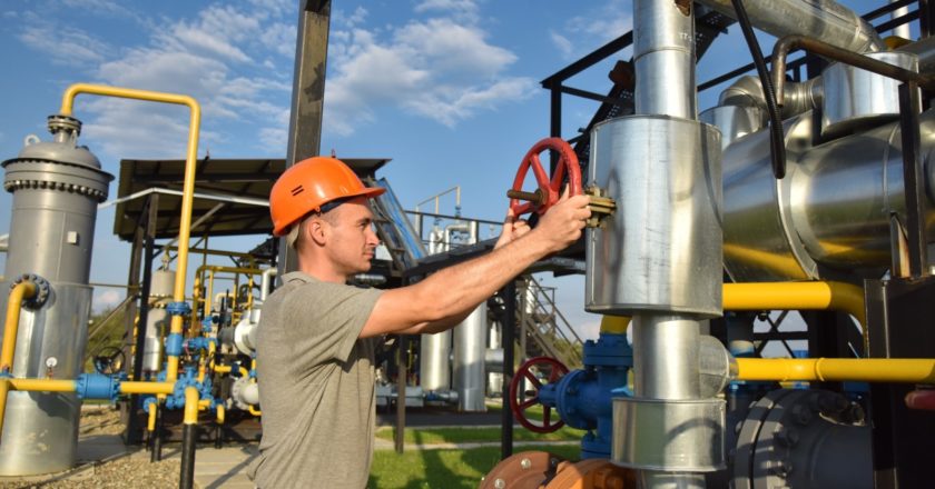 Комплекс подготовки экспортного газа на Украине. Стрингер / РИА Новости