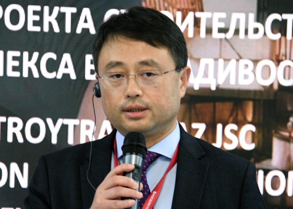 Генеральный директор, ООО "КитайСтрой" Лу Хао. Виталий Аньков / РИА Новости