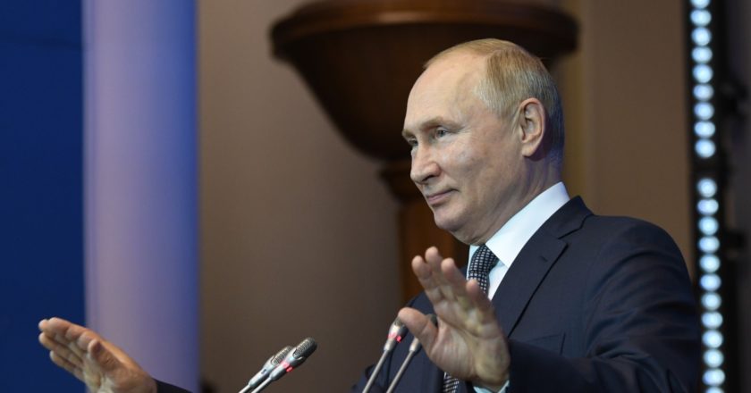 Президент РФ Владимир Путин. Алексей Даничев / РИА Новости