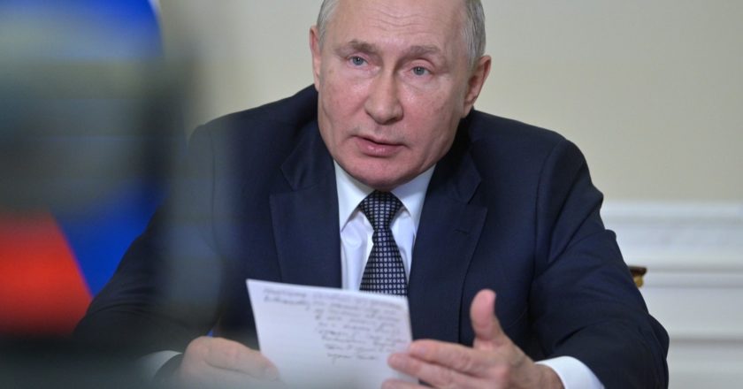 Президент РФ Владимир Путин. Алексей Дружинин / РИА Новости