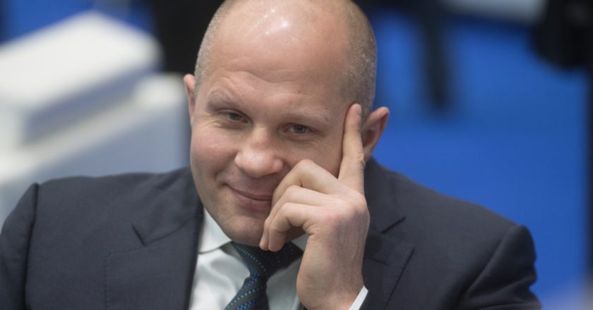 Президент Союза смешанных боевых единоборств ММА России Федор Емельяненко. Сергей Гунеев / РИА Новости