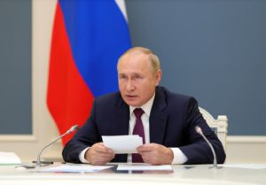 Президент РФ Владимир Путин. Евгений Паулин / РИА Новости