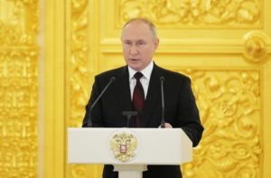 Президент РФ Владимир Путин. Григорий Сысоев / РИА Новости