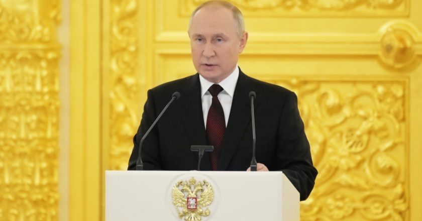 Президент РФ Владимир Путин. Григорий Сысоев / РИА Новости