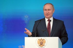 Президент РФ Владимир Путин. Сергей Гунеев / РИА Новости
